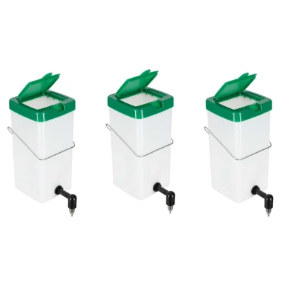 KIK KX2983 Napáječka pro králíky a hlodavce, 1l napaječka, sada 3 kusů