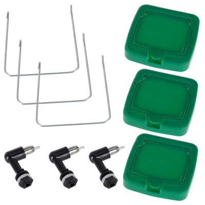 KIK KX2983 Napáječka pro králíky a hlodavce, 1l napaječka, sada 3 kusů