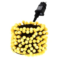 Izoxis 26264 Vianočná osvetľovacia guľa 300 LED, IP44, 8 režimov, 30 m, studená biela