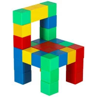 KIK KX3630 Magnetická stavebnice kostky, 32 dílů