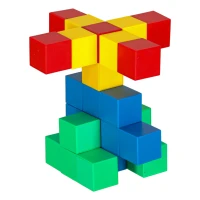 KIK KX3630 Magnetická stavebnice kostky, 32 dílů