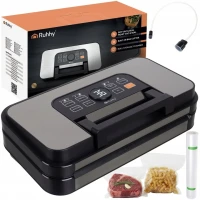 Ruhhy 24757 Vakuová svářečka fólií 125 W, 95 kPa, černostříbrná 