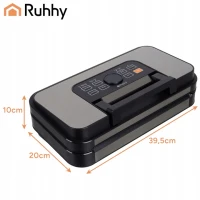 Ruhhy 24757 Vakuová svářečka fólií 125 W, 95 kPa, černostříbrná 