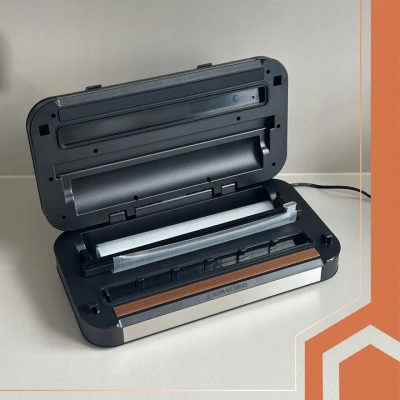 Ruhhy 24757 Vakuová svářečka fólií 125 W, 95 kPa, černostříbrná 