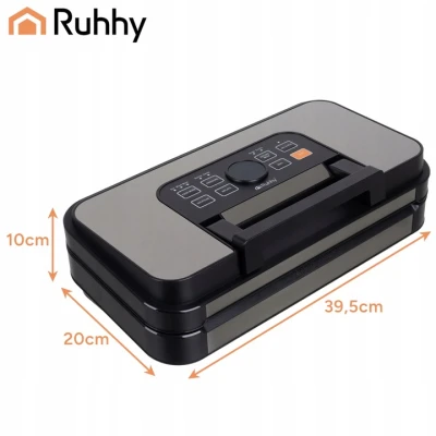 Ruhhy 24757 Vakuová svářečka fólií 125 W, 95 kPa, černostříbrná 