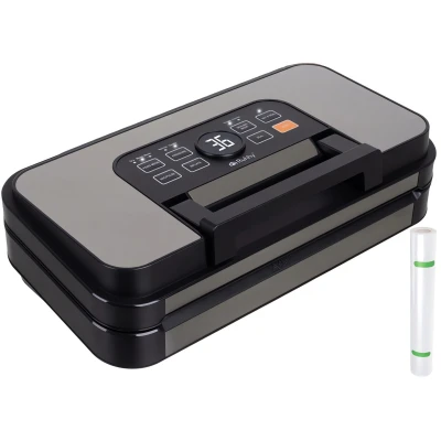 Ruhhy 24757 Vakuová svářečka fólií 125 W, 95 kPa, černostříbrná 