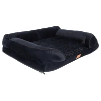 Purlov 26914 Ortopedický pelíšek pro psa 65 x 55 cm, vel. S, černá 