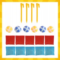 Kruzzel 26751 Sportovní herní set "Hod míčkem" 3 v 1