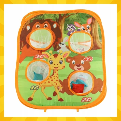 Kruzzel 26751 Sportovní herní set "Hod míčkem" 3 v 1