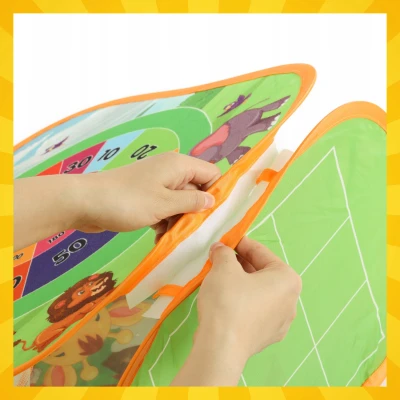 Kruzzel 26751 Sportovní herní set "Hod míčkem" 3 v 1