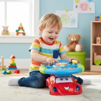 ISO 26513 Interaktivní volant se zvuky a světly