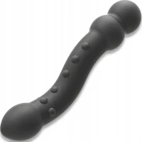 Sensual A106 Anální dildo pro muže s masáží prostaty 18 cm, černé