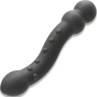 Sensual A106 Anální dildo pro muže s masáží prostaty 18 cm, černé