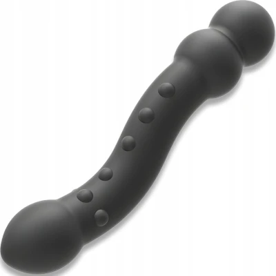 Sensual A106 Anální dildo pro muže s masáží prostaty 18 cm, černé