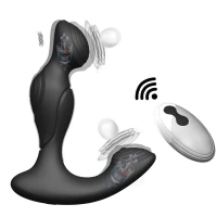 Sensual A126 Vibračný masážny prístroj na prostatu s diaľkovým ovládaním 13 cm, 10 vibračných režimov