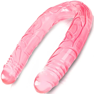 Sensual D15 Realistické dvojité dildo pre páry 50 cm, ružové