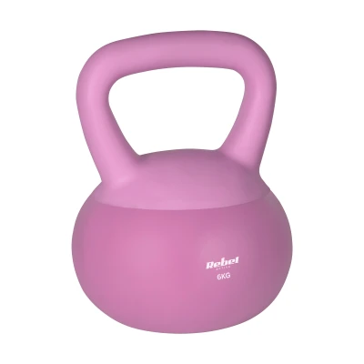 RBA-2333 Soft Kettlebell Active 6 kg, růžový