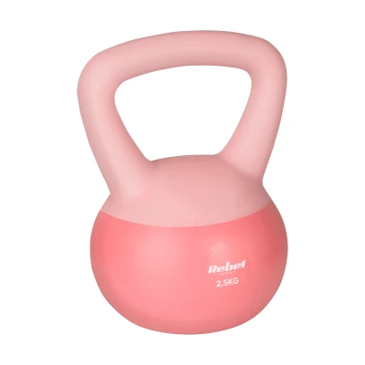 RBA-2333 Soft Kettlebell Active 2,5 kg, růžový