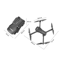 Rebel ZAB0119 Dron DOVE PRO HD, 2,4 GHz, Li-Po 1300 mAh 3,7 V