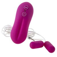 Sensual M14-2 Vibrační vajíčko, 20 vibračních, 2x AAA, fialové