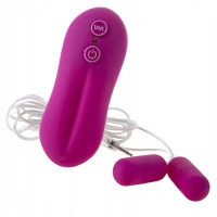 Sensual M14-2 Vibrační vajíčko, 20 vibračních, 2x AAA, fialové