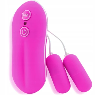 Sensual M14-2 Vibrační vajíčko, 20 vibračních, 2x AAA, fialové