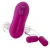 Vibračné vajíčko Sensual M14-2, 20 vibrácií, 2x AAA, fialové