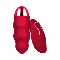 Sensual M17-7 Vibrační vajíčko, 12 režimů vibrací, USB, červené