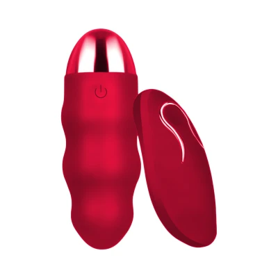 Sensual M17-7 Vibrační vajíčko, 12 režimů vibrací, USB, červené