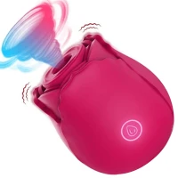 Sensual M90 Stimulátor klitorisu, 10 vibračních režimů, tmavě růžový