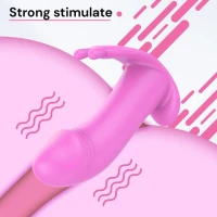 Sensual M92 Masážní vibrátor s dálkovým ovládáním, růžový