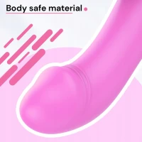 Sensual M92 Masážní vibrátor s dálkovým ovládáním, růžový