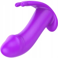 Sensual M92 Masážní vibrátor s dálkovým ovládáním, fialový