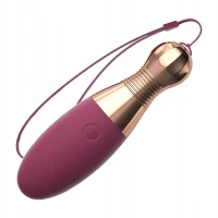 Sensual M94 Mini vibrátor ve tvaru vejce, 10 režimů, fialová