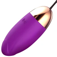 Sensual M96 Masážní vibrátor 10 programů, USB, fialový