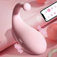 Sensual M99 Diskretní vibrační vajíčko s ovládáním přes aplikaci, růžové