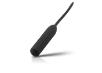 Sensual N16-67 Vibrační silikonový dilatátor 20,7 cm, černý