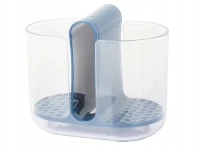 Verk 24220 Dvoukomorový stojan na příbory, žlutý