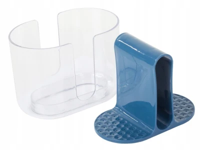 Verk 24220 Dvoukomorový stojan na příbory, žlutý