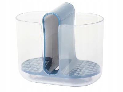 Verk 24220 Dvoukomorový stojan na příbory, žlutý