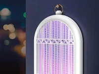Verk 24604 Elektrický lapač hmyzu s UV světlem, závěsný, 2 režimy, USB, bílý