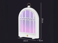 Verk 24604 Elektrický lapač hmyzu s UV světlem, závěsný, 2 režimy, USB, bílý