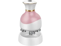 Verk 24602 Elektrický 3D masážní přístroj na hlavu, USB, 4 hlavice, růžový