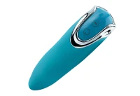 Sensual W66 Mini vibrátor 12 cm, 7 vibračních režimů, modrý