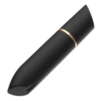 Sensual W77 Mini vibrátor 8,5 cm, 10 vibračních režimů, černý