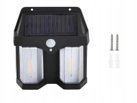 Verk 12335 Solární lampa se senzorem soumraku a pohybu, 3 režimy, 1200 lm