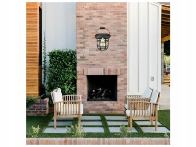 Verk 12337 Solární lampa se senzorem soumraku a pohybu, 3 režimy, 1800 lm