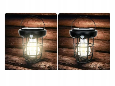 Verk 12337 Solární lampa se senzorem soumraku a pohybu, 3 režimy, 1800 lm