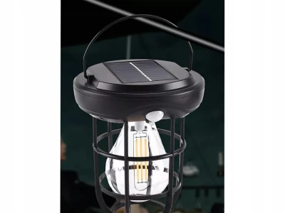 Verk 12337 Solární lampa se senzorem soumraku a pohybu, 3 režimy, 1800 lm