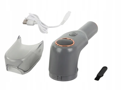 Verk 27322 Odstraňovač žmolků s LCD displejem AKU, 7W, šedý